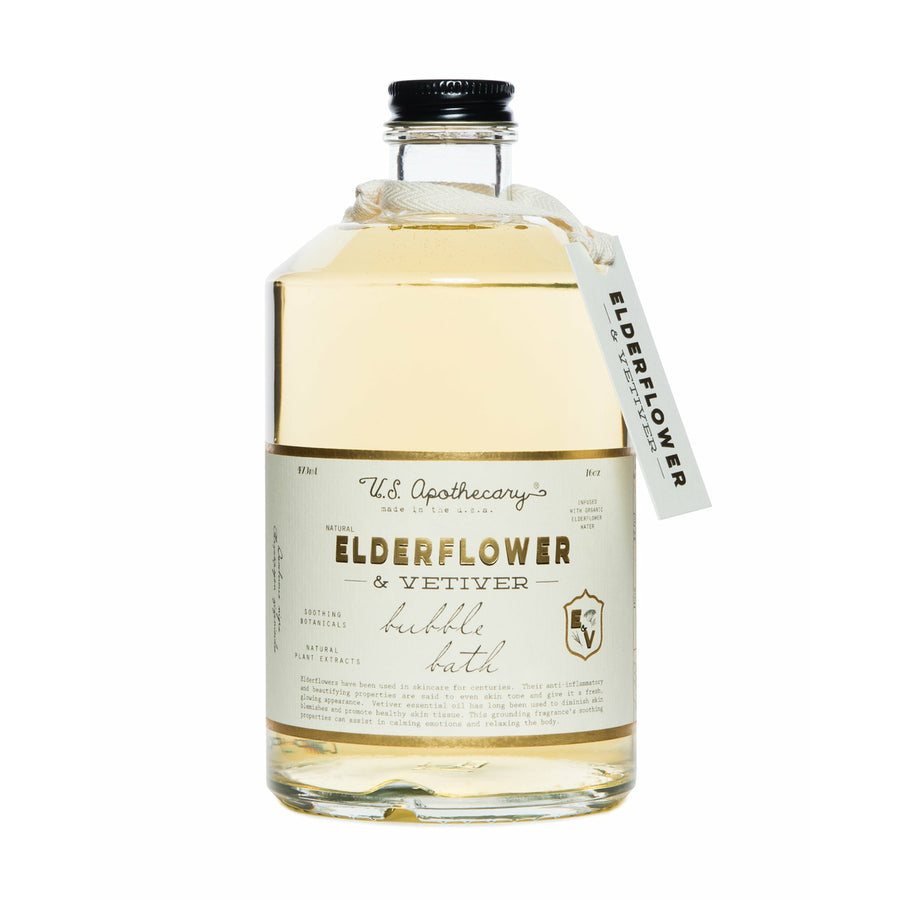 Bath Elixir | Elderflower + Vetiver