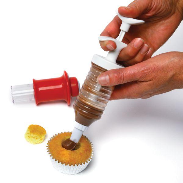 3-pc Red Cupcake Corer Set