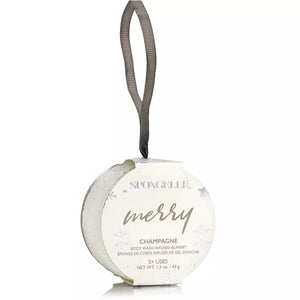 Holiday Ornament Body Wash Infused Buffers