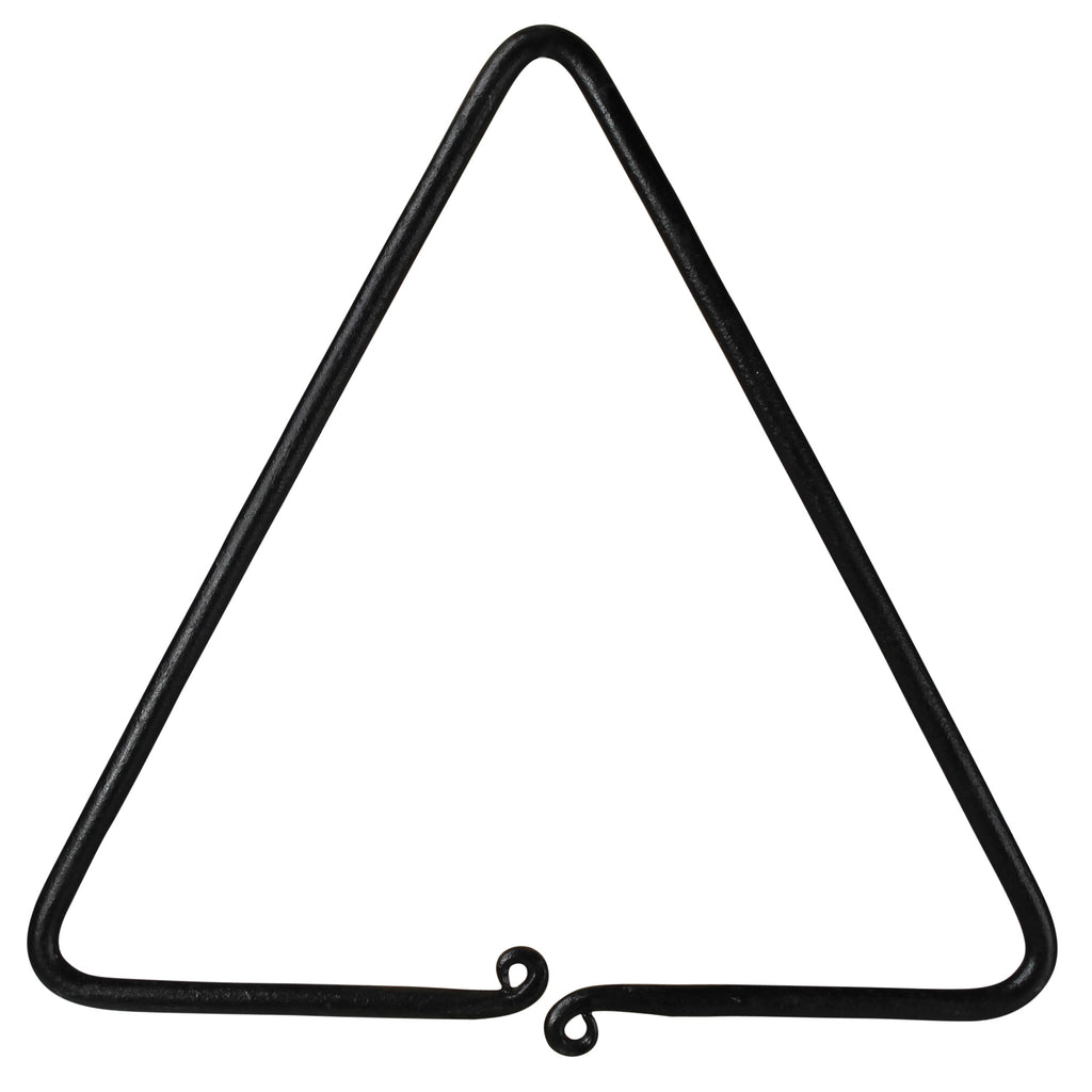 Forged Iron Triangle Dinner Bell