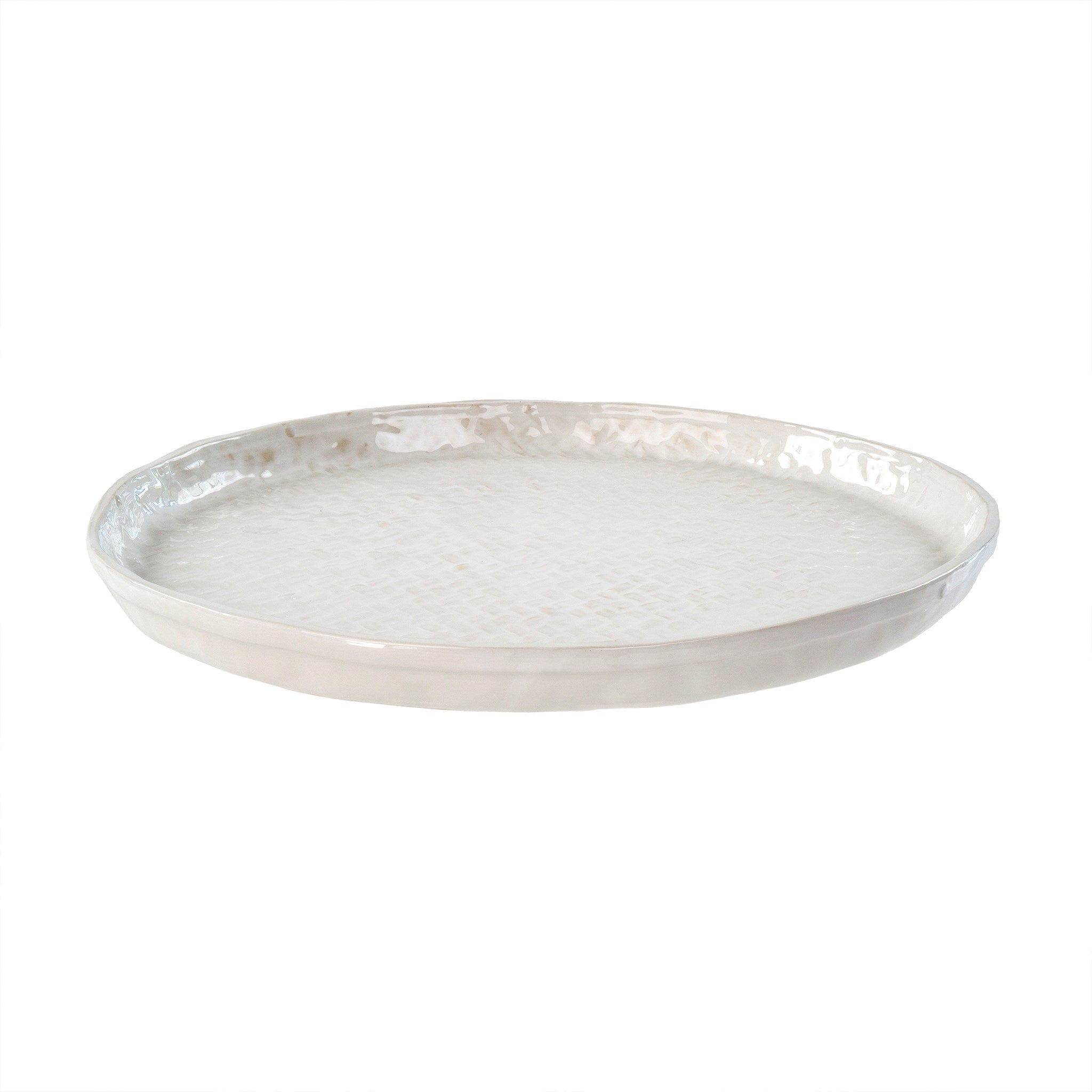 Basketweave Platter / Tray