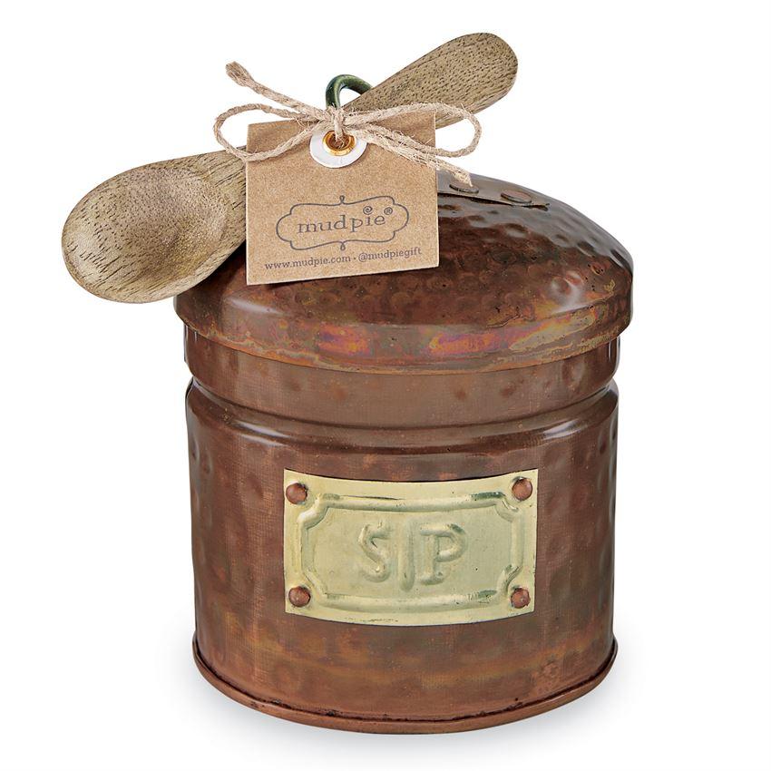 Copper S & P Cellar