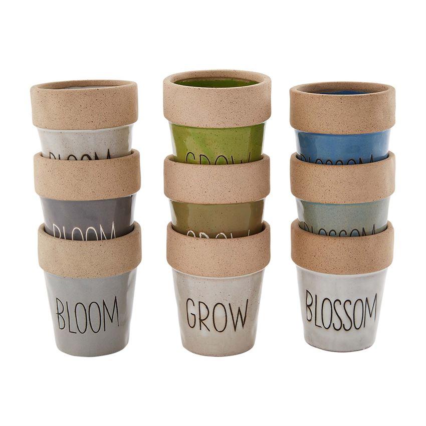 Mini Terracotta Glazed Pot