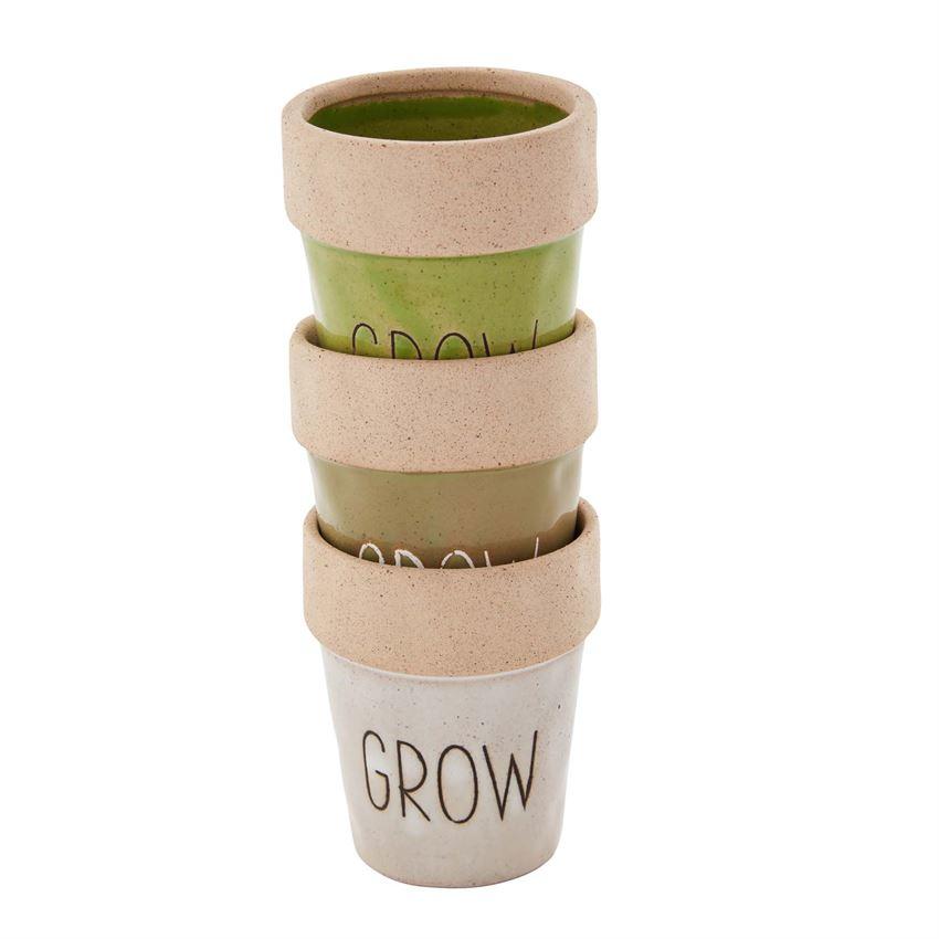 Mini Terracotta Glazed Pot