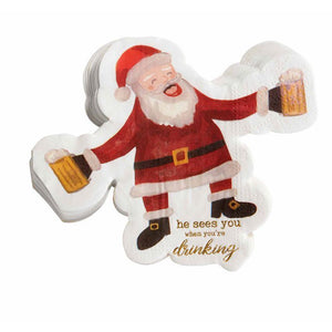 Christmas Drinking Napkins