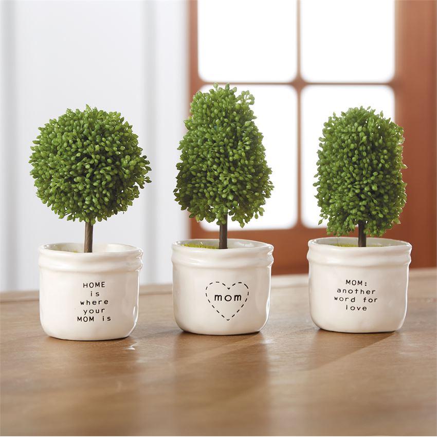 Mom Boxwood Topiaries