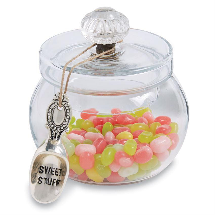 Door Knob Glass Sweets Jar Set