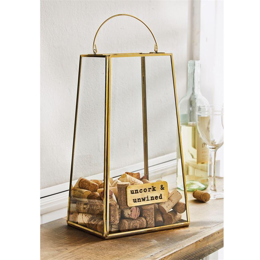 Brass Cork Display Box