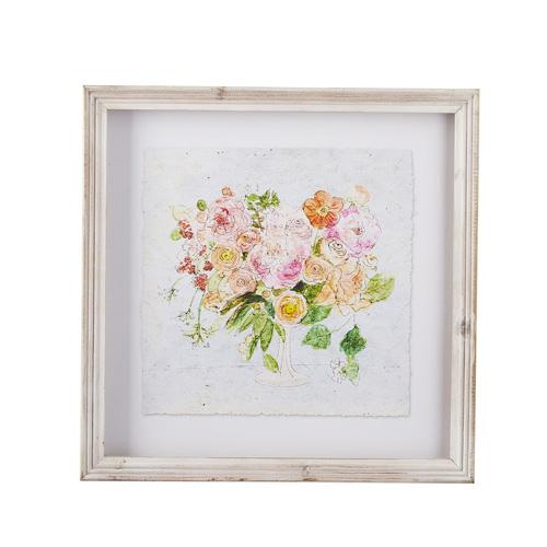 "Blooming in Brooklyn Shadowbox Framed Print