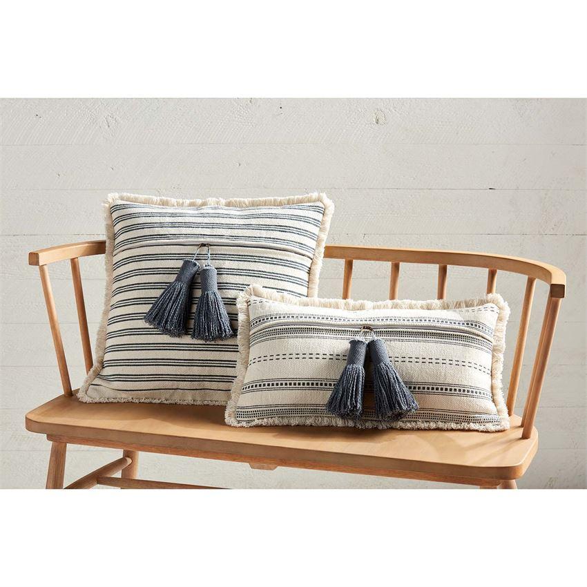 Stripe Tassel Pillows