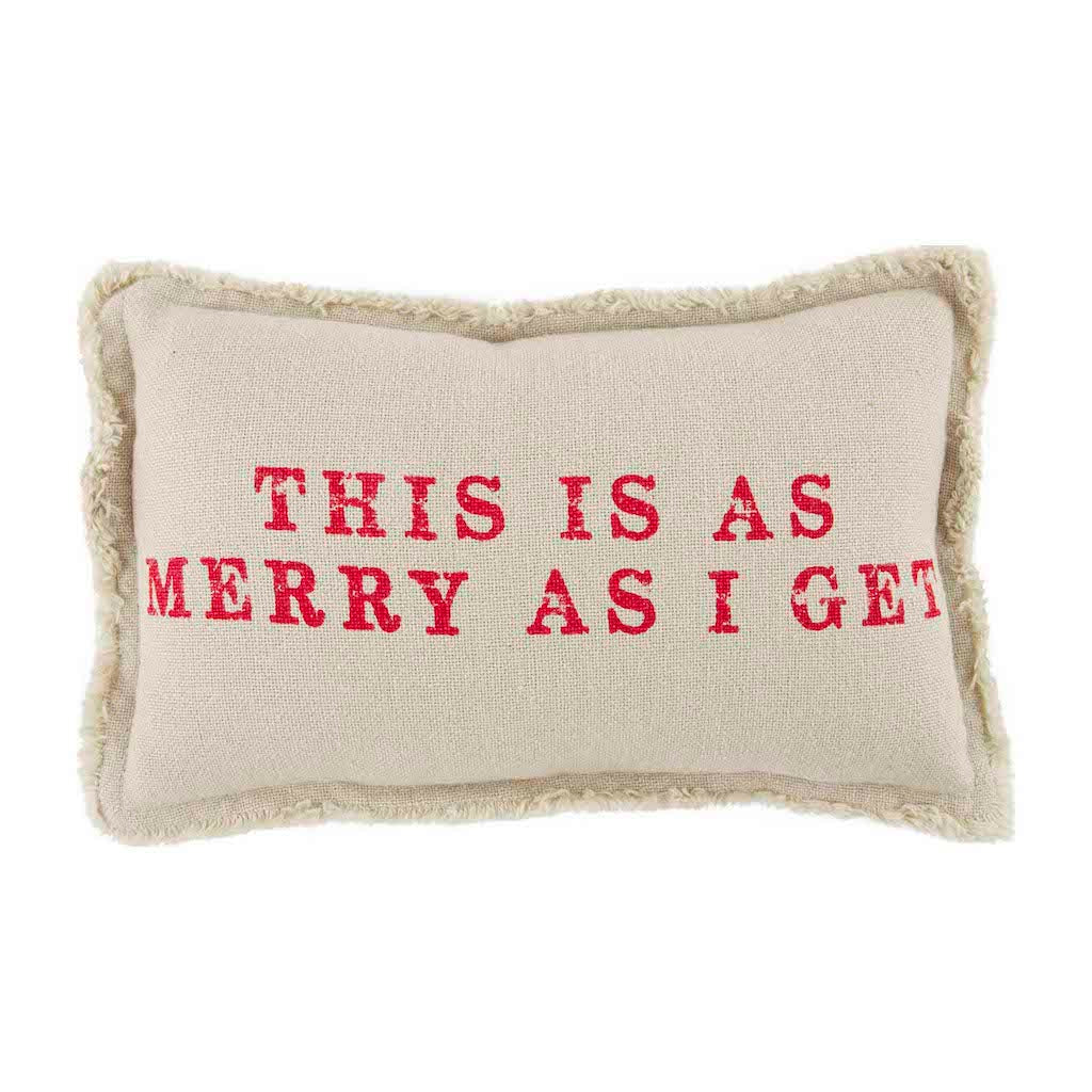 Holiday Small Sentiment Pillows