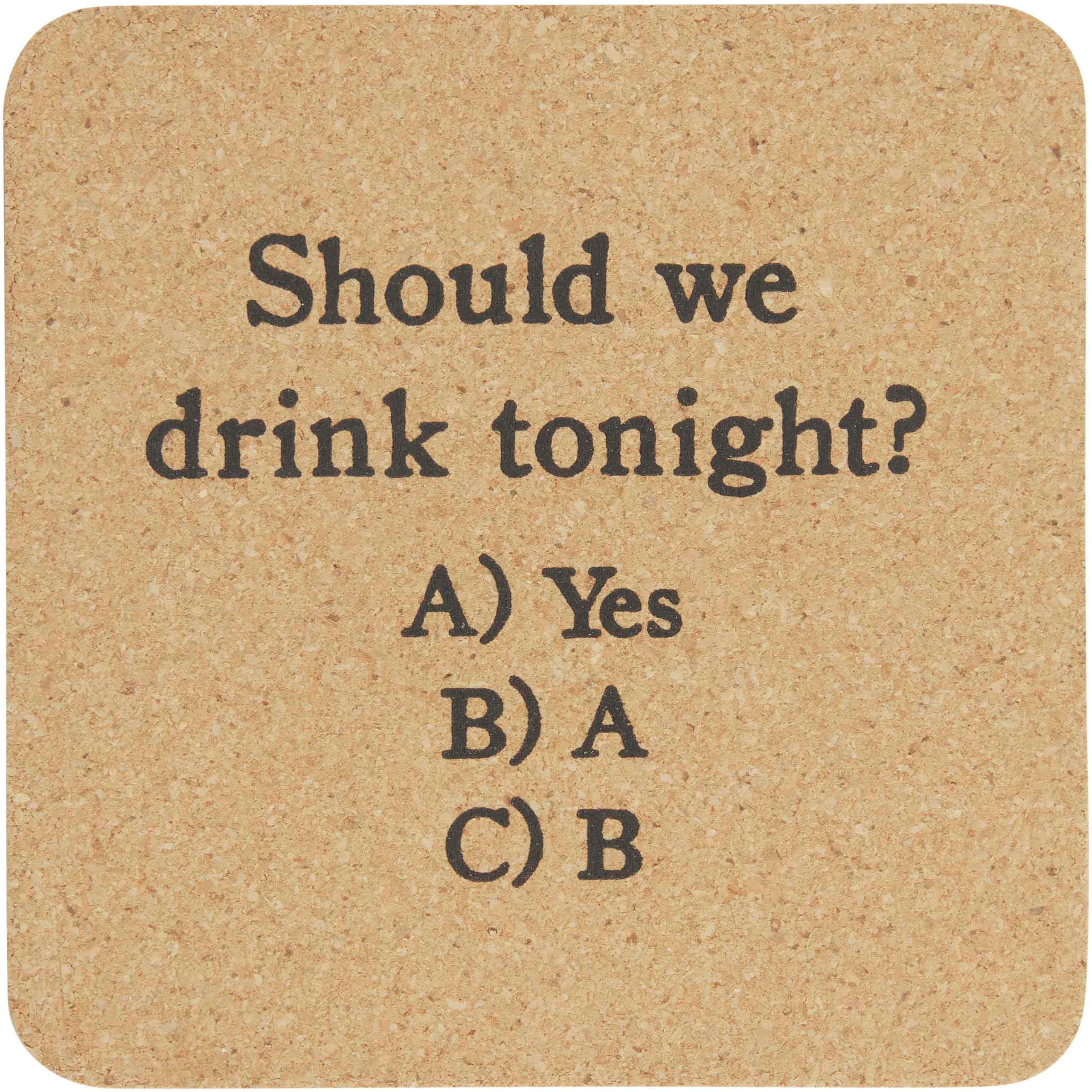 Cork Drinking Coasters