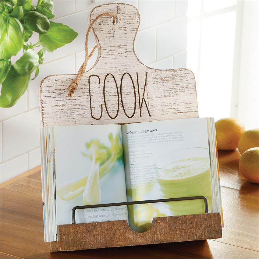 "COOK" Cookbook Holder