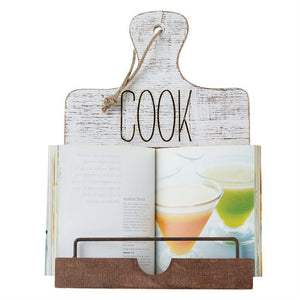 "COOK" Cookbook Holder