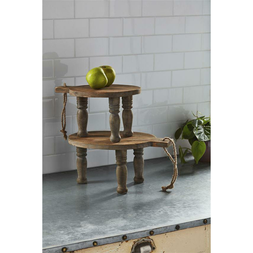 Wood Board Riser Stands