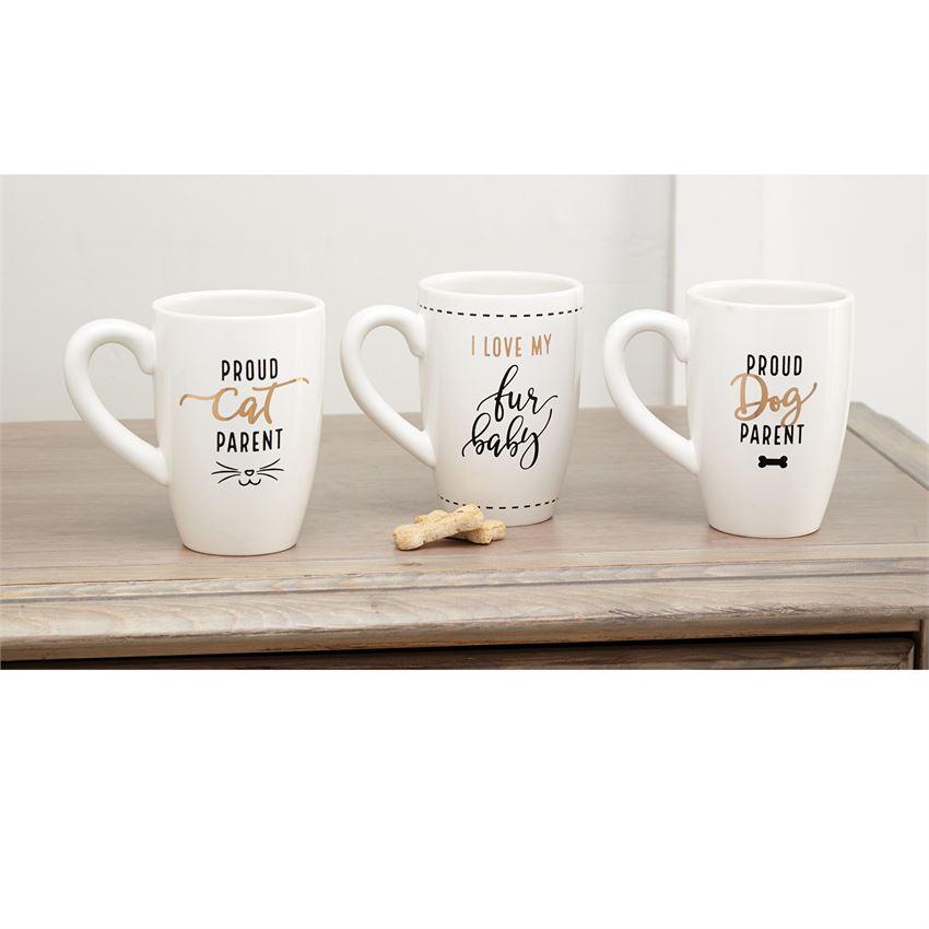 Gold Foil Pet Mugs