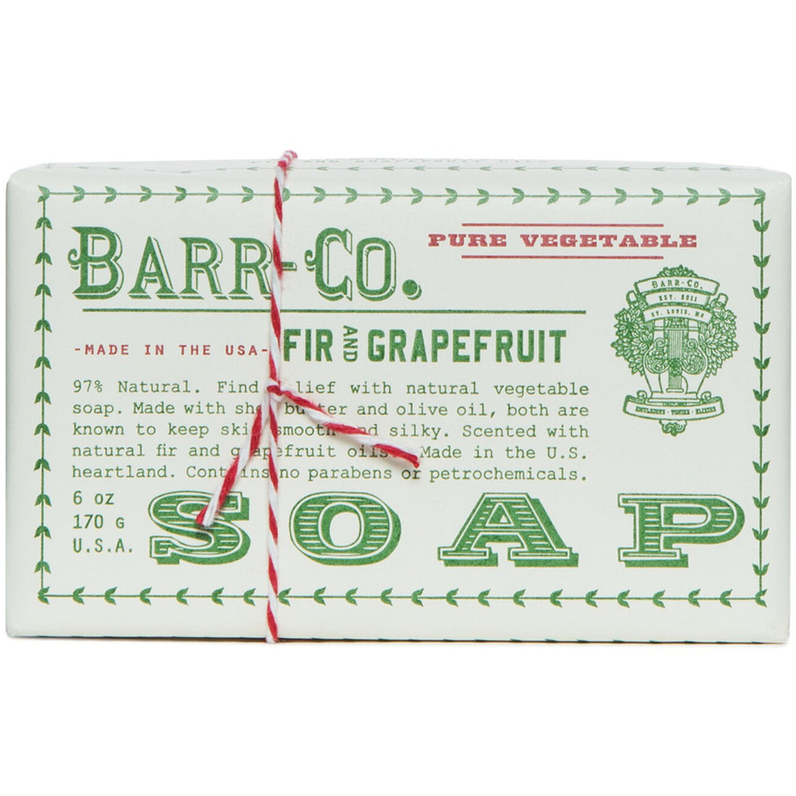 Fir & Grapefruit Triple Milled Bar Soap