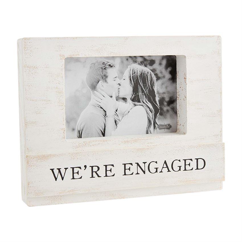 We're Engaged Block Frame