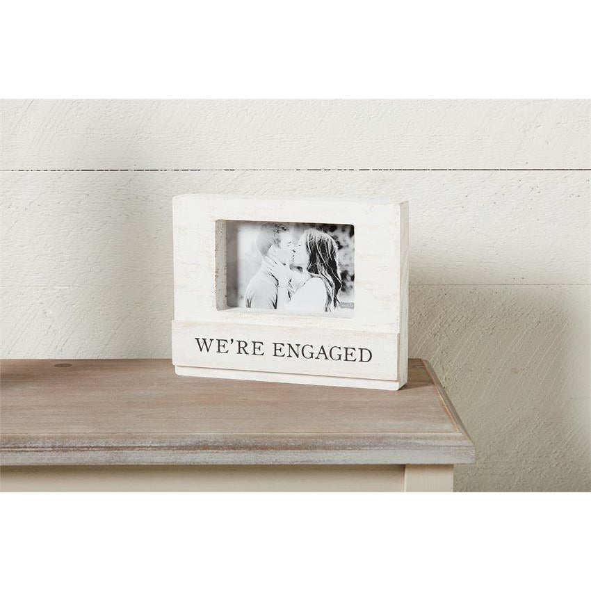 We're Engaged Block Frame
