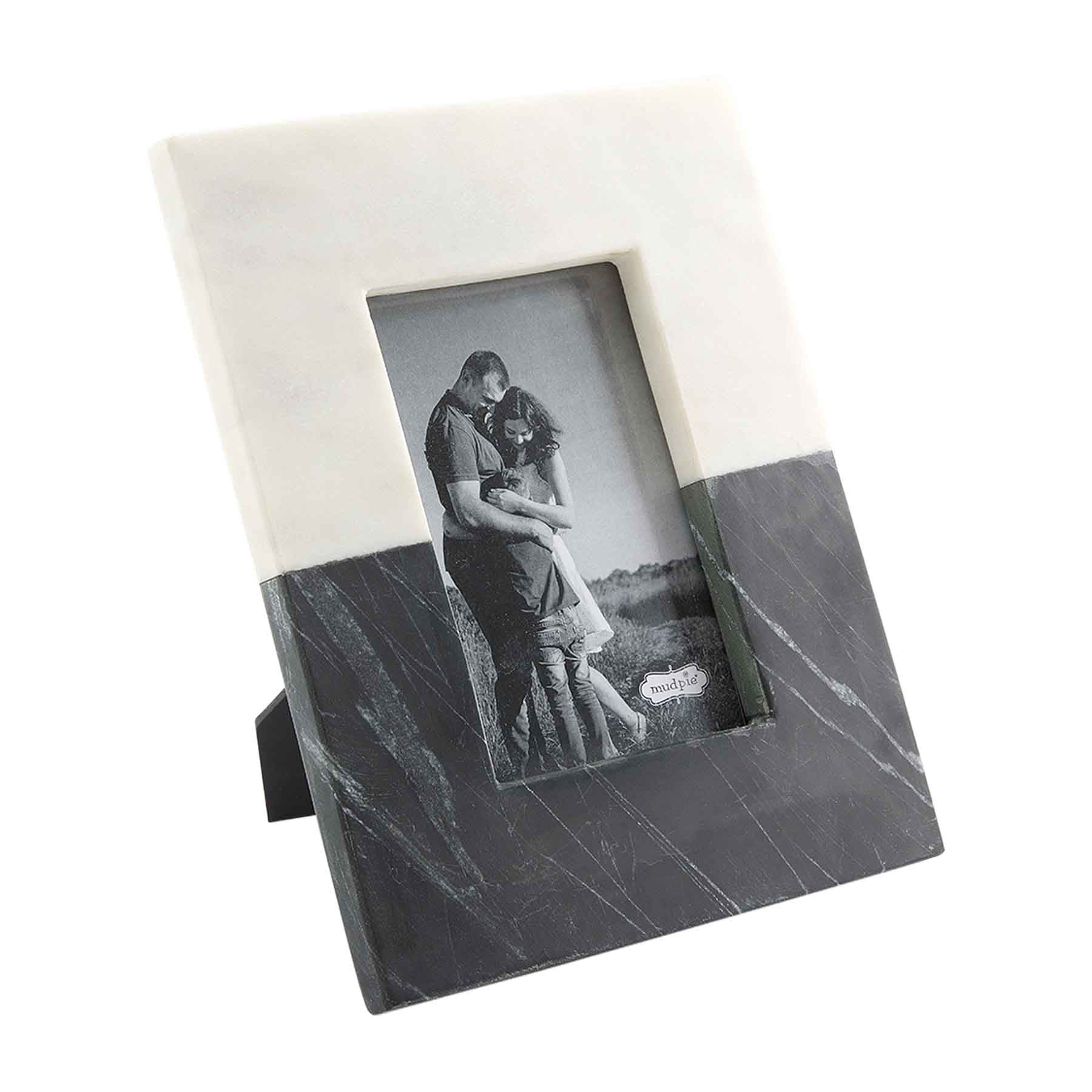 Large Stripe Marble Frame