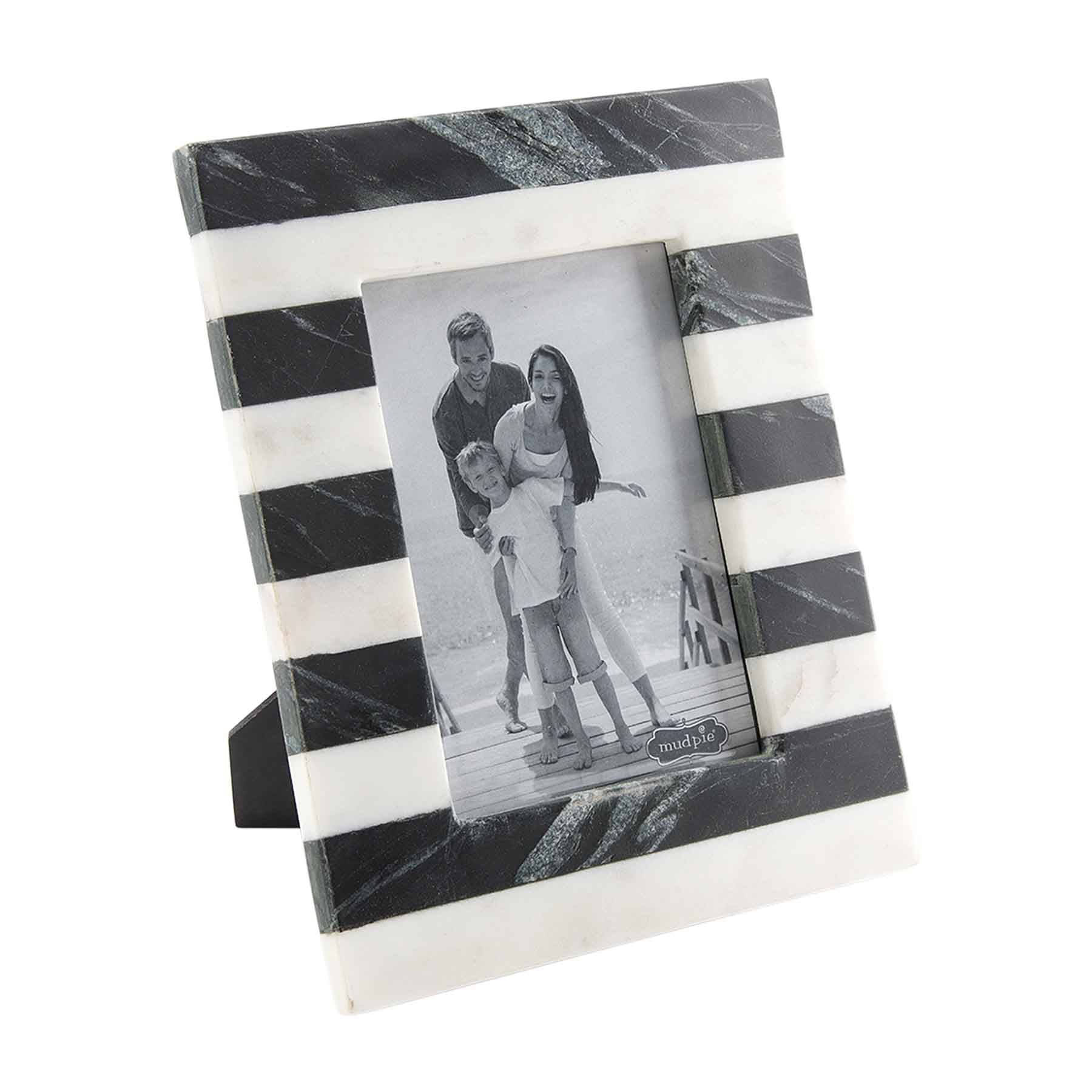Large Stripe Marble Frame