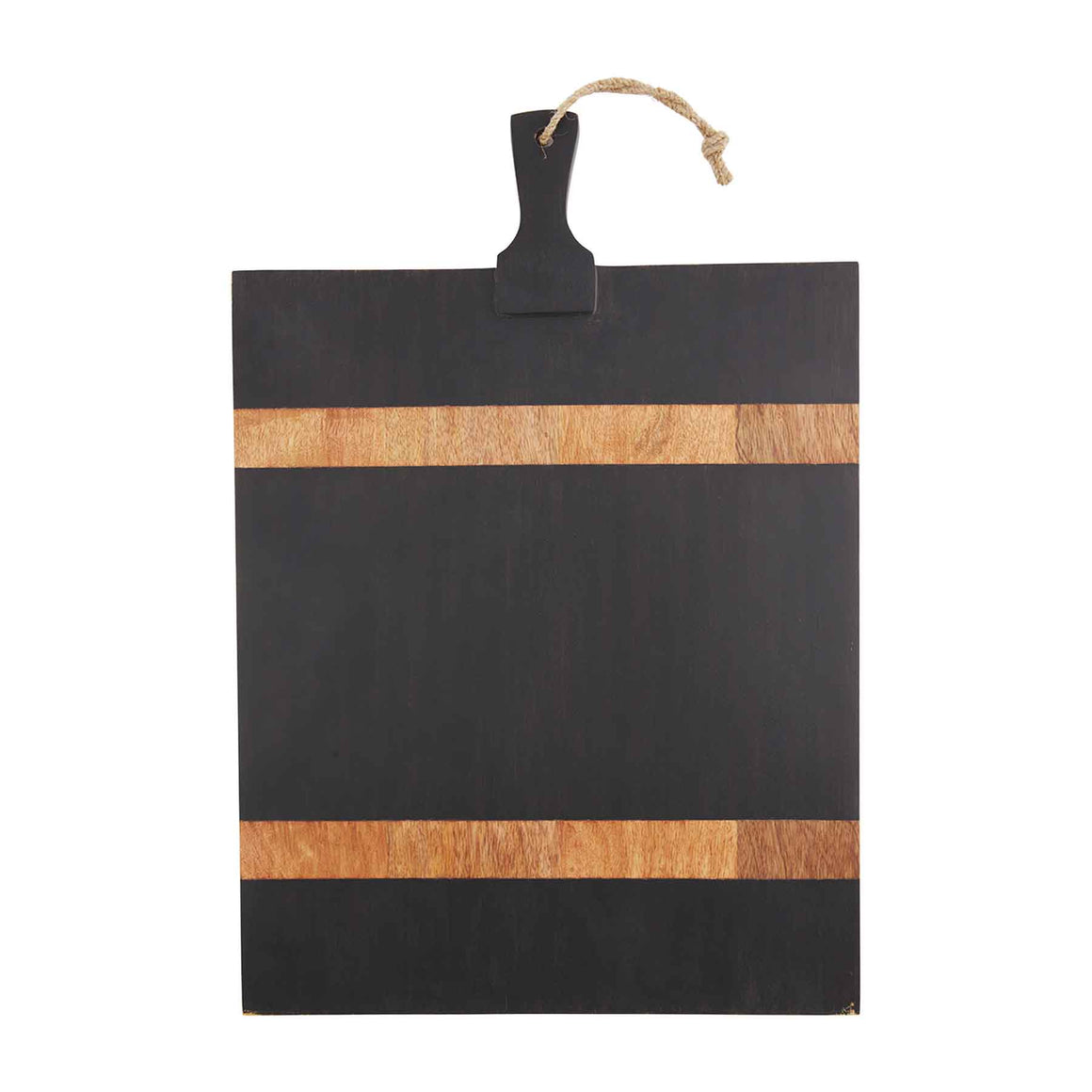 Black Square Wood Board