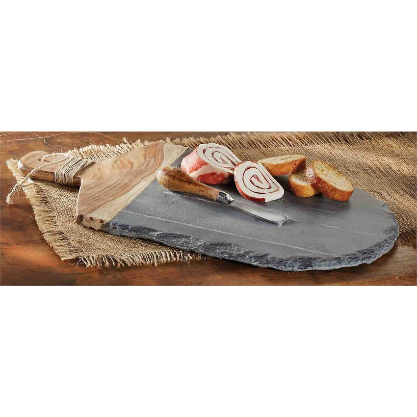 Slate & Wood Board Set