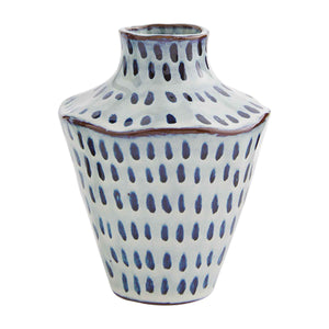 Black Reactive Glaze Vase