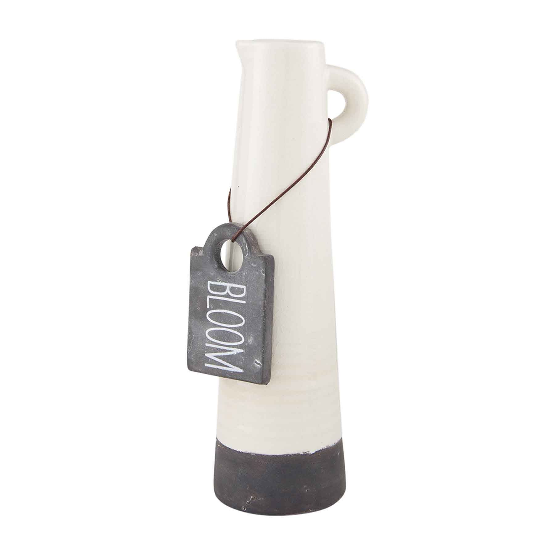 Crackle Glaze Tag Pitcher Vases