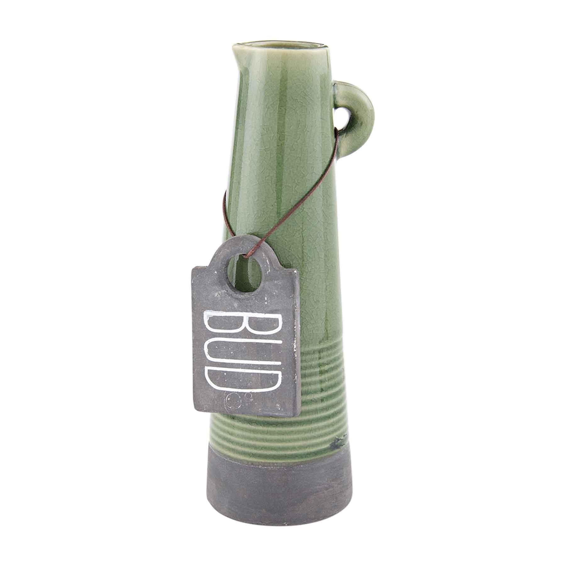 Crackle Glaze Tag Pitcher Vases