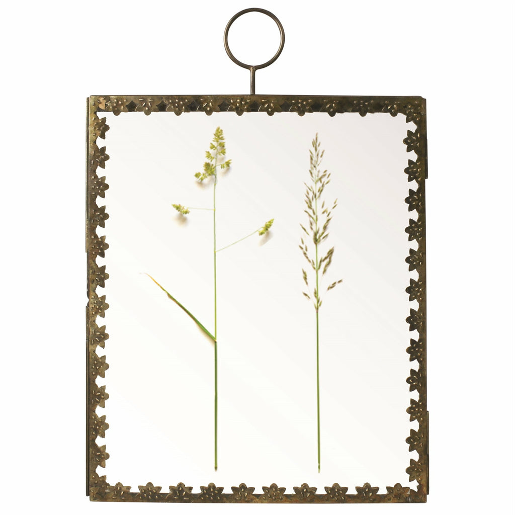 Calico Hanging Brass Frame