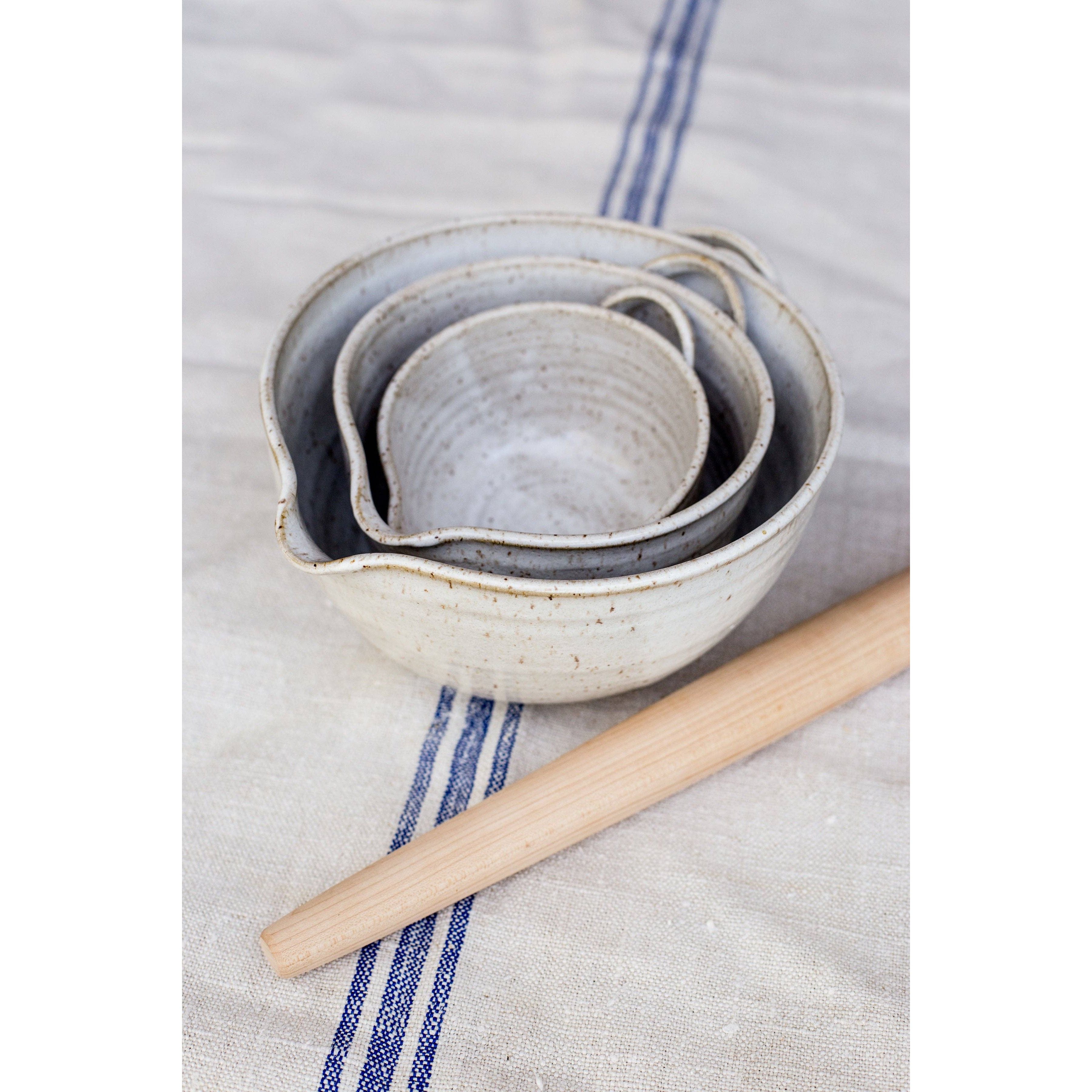All-Purpose Mixing Bowl | Antique White - Small