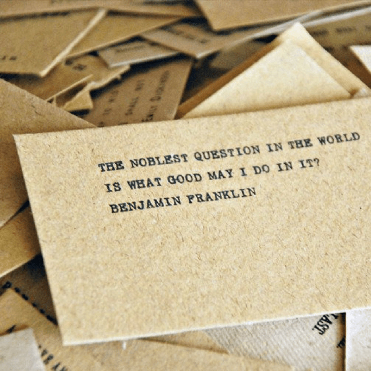 Gathered Thoughts