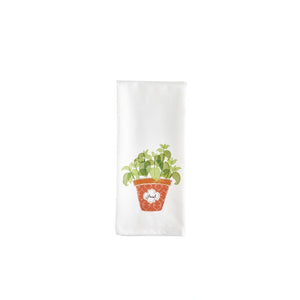 Herb Garden Towel - Basil