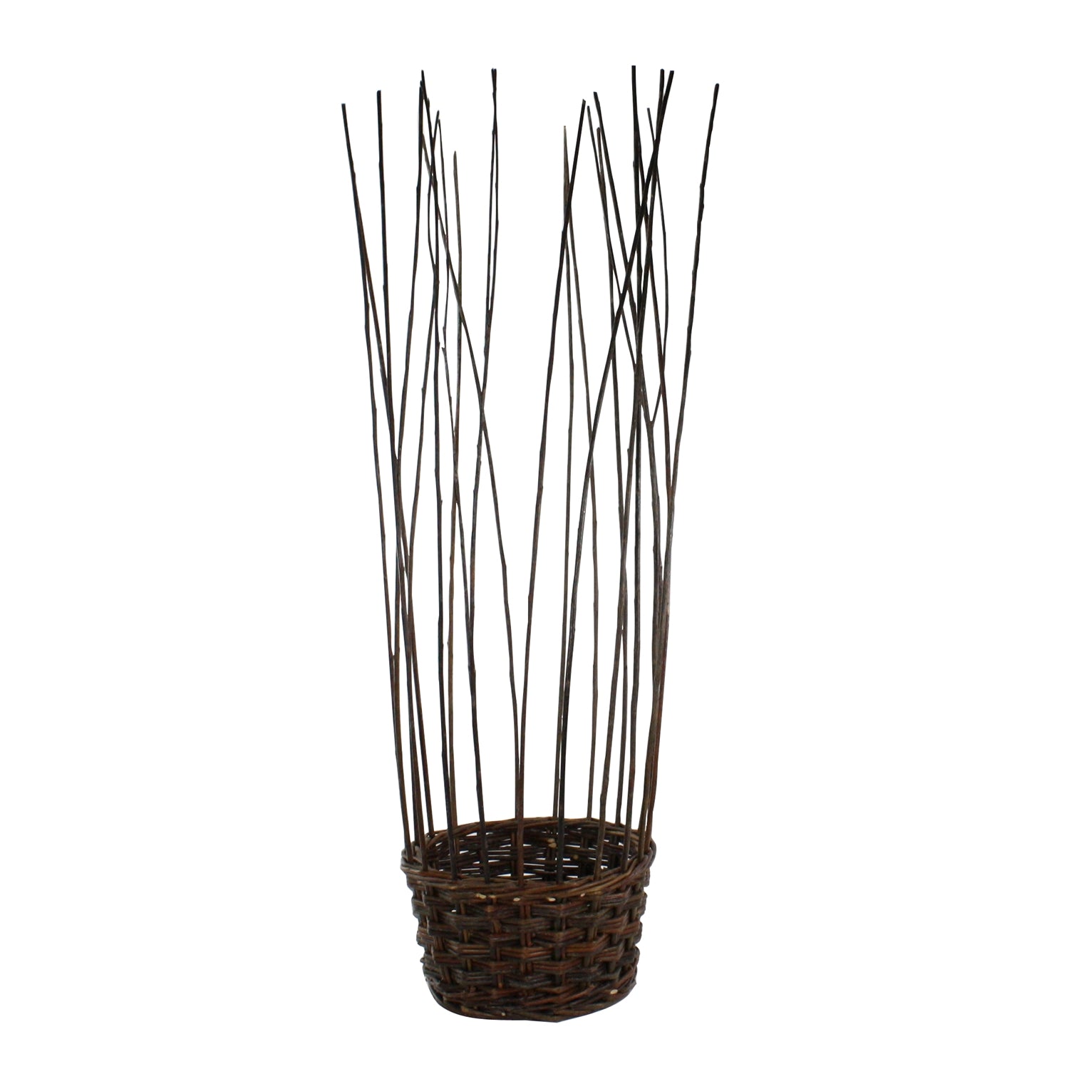 Willow Gathered Baskets | Natural