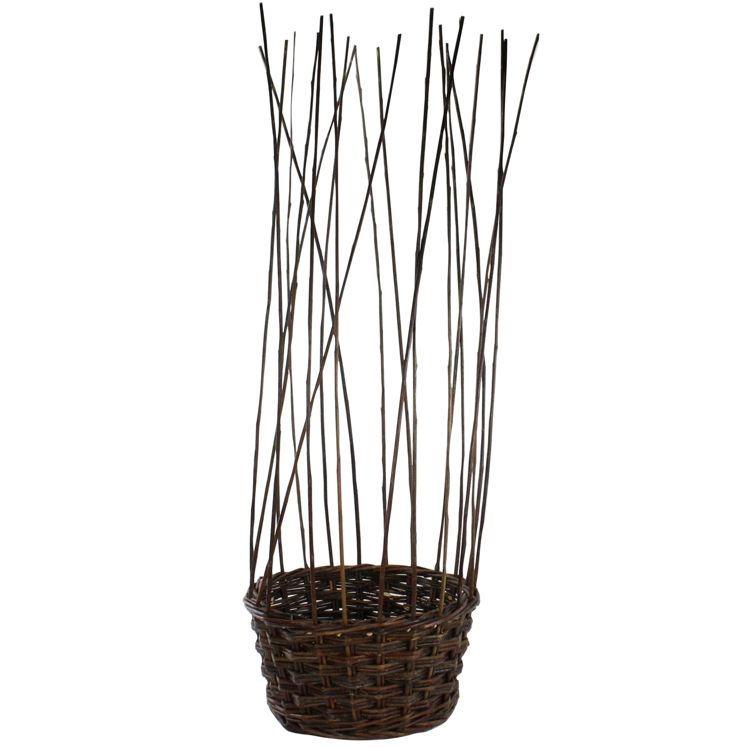 Willow Gathered Baskets | Natural