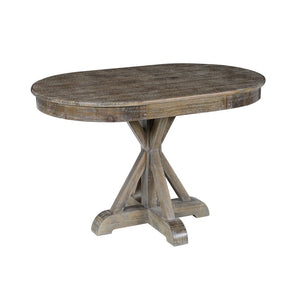 Maxwell Dining Table in Lime Wash Brown