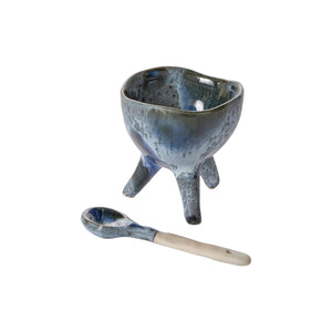 Azul Footed Bowl