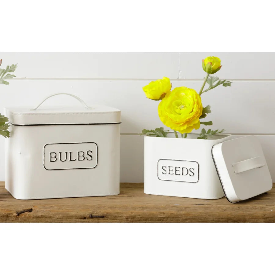 Garden Storage Tins