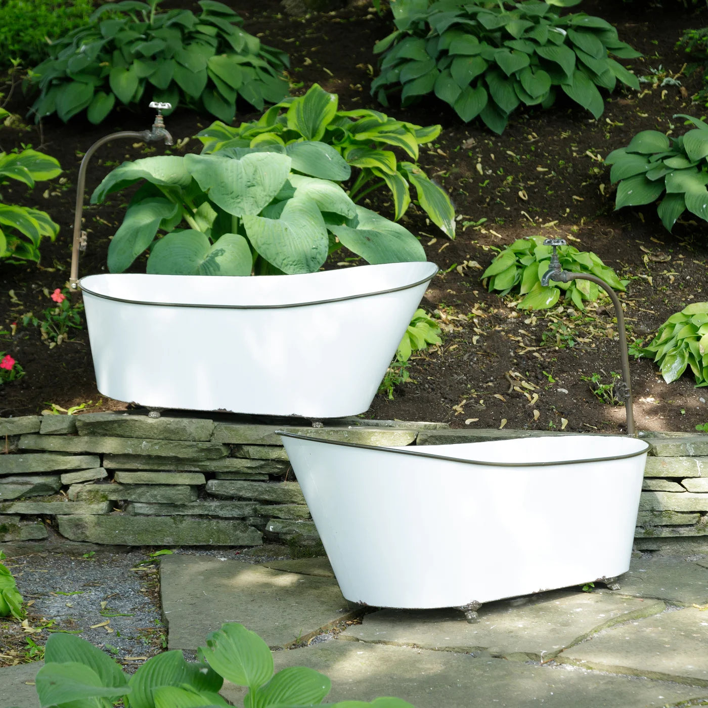 Clawfoot Bathtub Planters