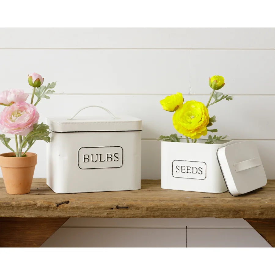 Garden Storage Tins