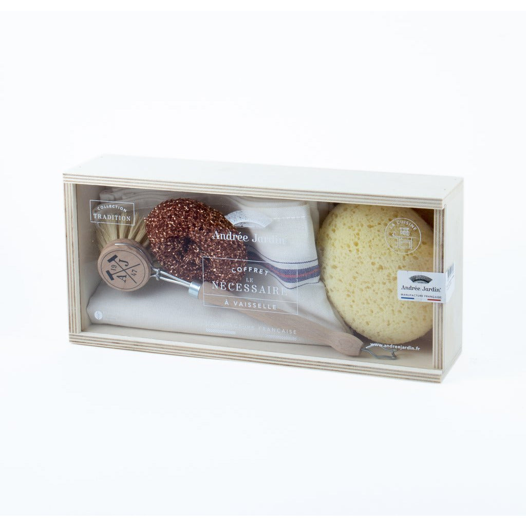 Andrée Jardin "Tradition" Dish Kit in Wooden Box