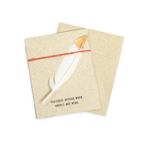 Milagro Feather Card