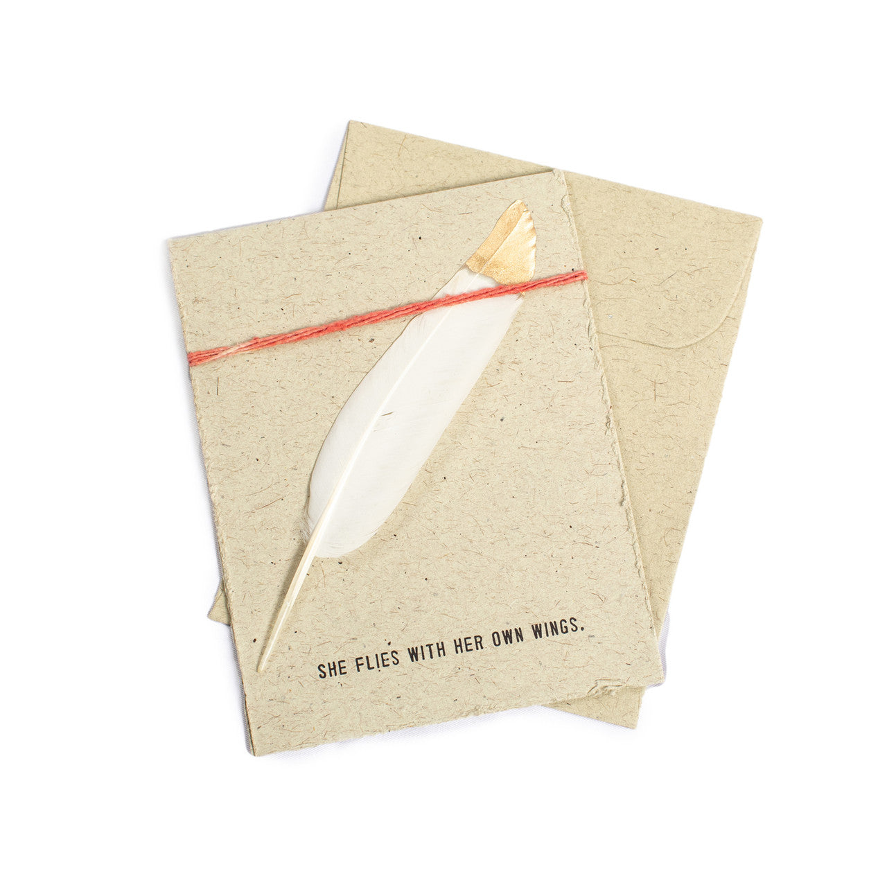 Milagro Feather Card