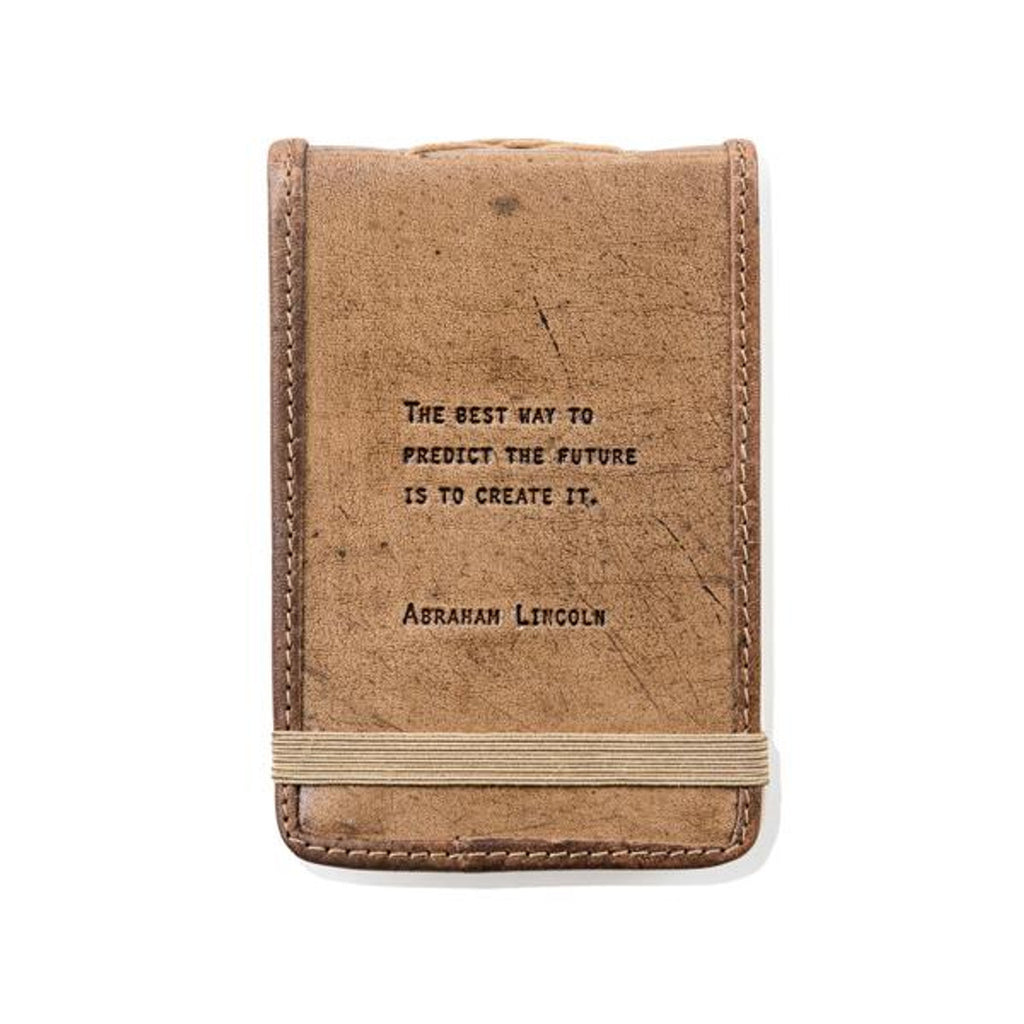 Leather Journal - Abraham Lincoln (Mini)