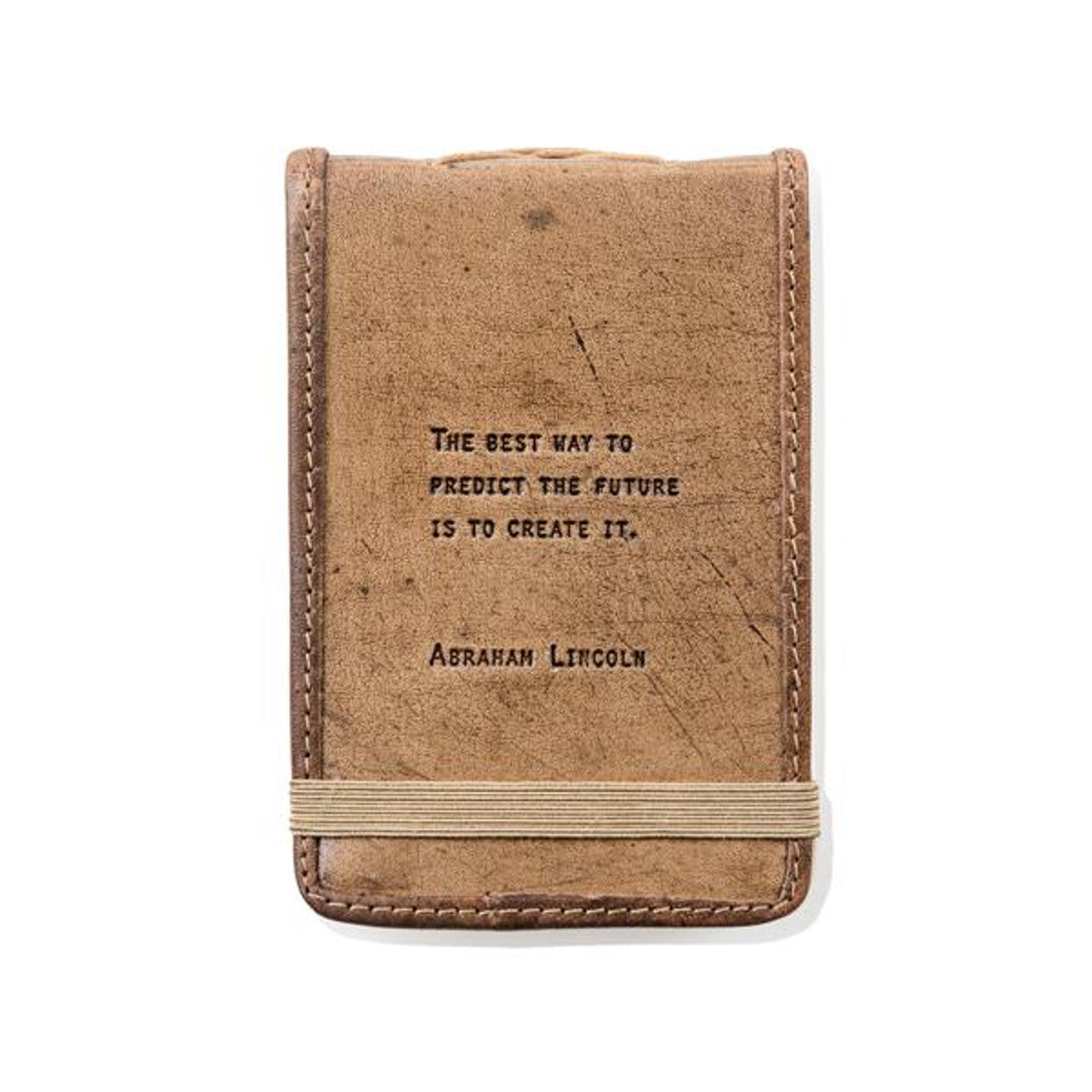 Leather Journal - Abraham Lincoln (Mini)