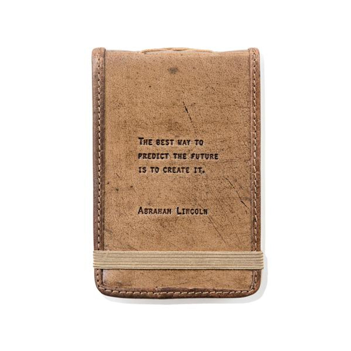 Leather Journal - Abraham Lincoln (Mini)