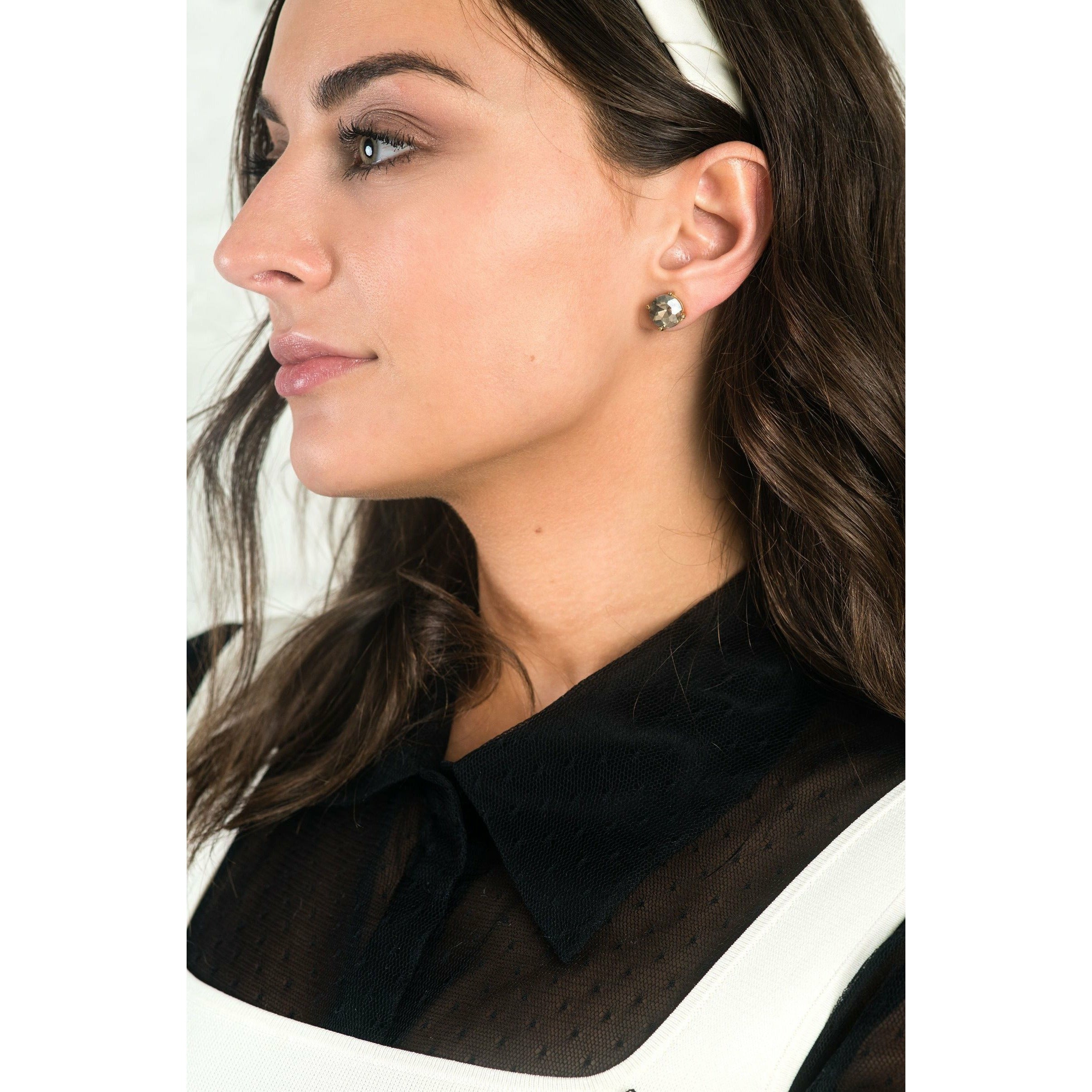 Casey Crystal Post Earrings