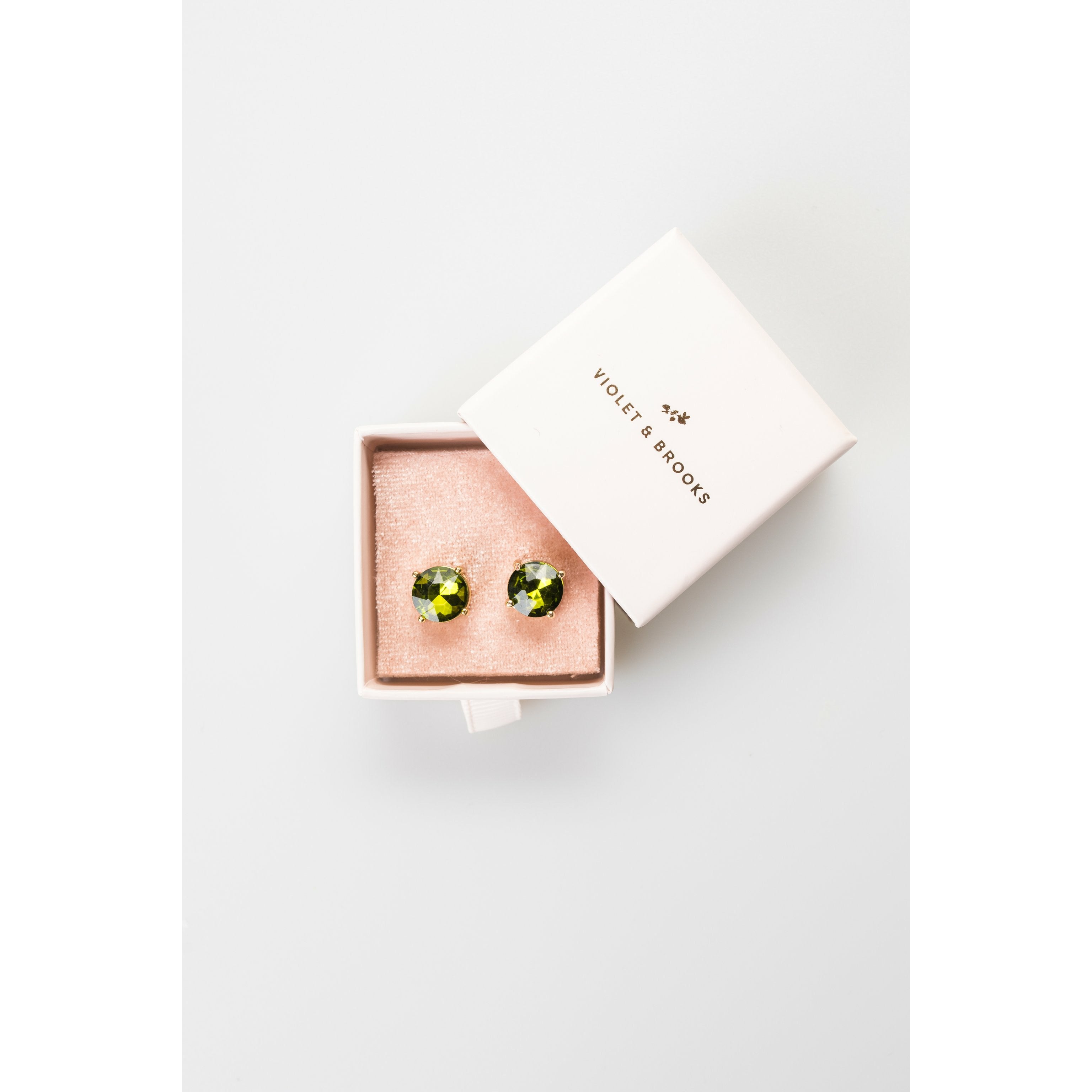 Casey Crystal Post Earrings