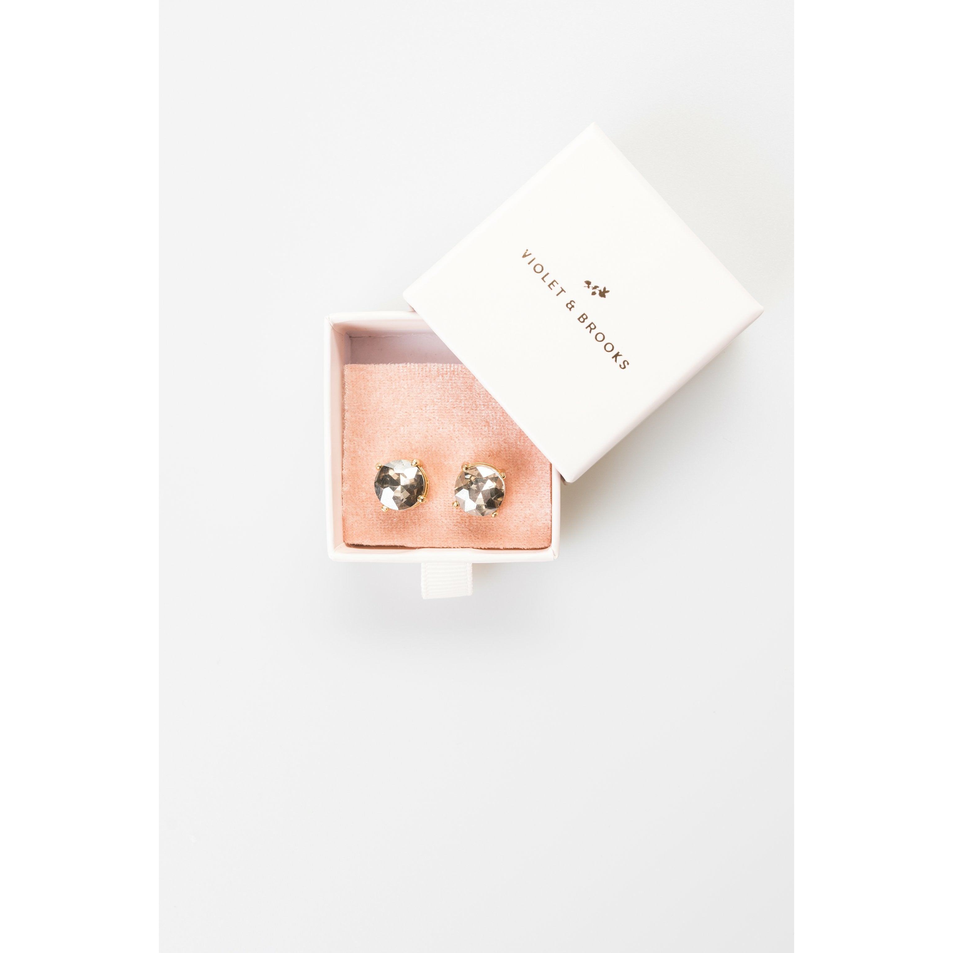 Casey Crystal Post Earrings